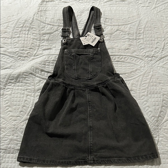 Other - ZARA - Girls' Dark Gray Denim Overall Dress SZ: 10